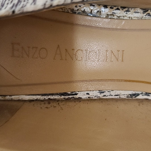 Enzo Angiolini peep toe pumps size 7 1/2 - Picture 2 of 12